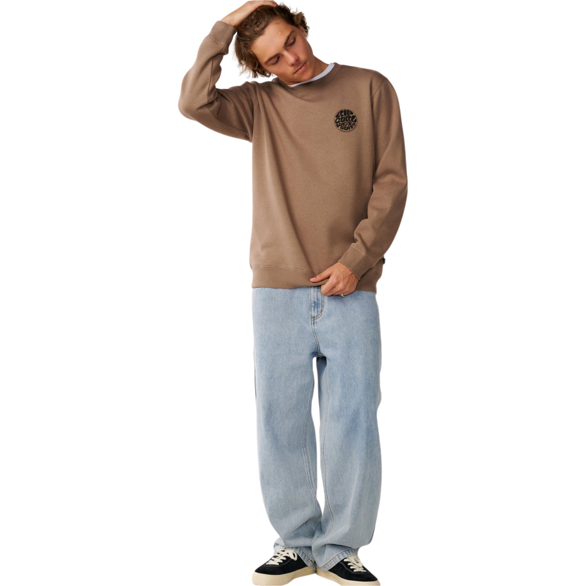 2026 Rip Curl M&auml;nner Wettie Icon Crew Sweatshirt CFEHN9 - Walnut 

Becomes 

2026 Rip Curl M&auml;nner Wettie Icon Crew Sweatshirt CFEHN9 - Walnut 

Translation:
2026 Rip Curl M&auml;nner Wettie Icon Crew Sweatshirt CFEHN9 - Walnut 

Is Actually 
202